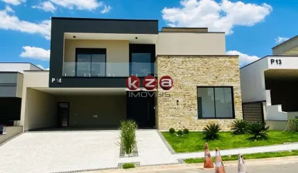 Casa de luxo em condomínio à venda em Valinhos-SP, Condomínio MontAlcino, 3 suítes, 2 salas, 4 banheiros, 2 vagas, 241m².