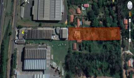 Área  Industrial em Valinhos