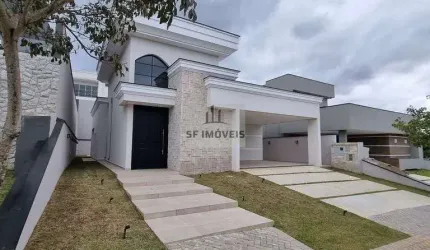 Belíssima casa térrea, à venda, no Alphaville Nova Esplanada 1, 217m², 3 suítes