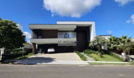Belíssimo sobrado, mobiliado, 787m², 5 suítes, à venda no Res. Saint Patrick