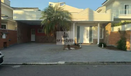 Ótimo sobrado de 336m², 4 dormitórios, 2 suítes, para locação no Granja Olga 3
