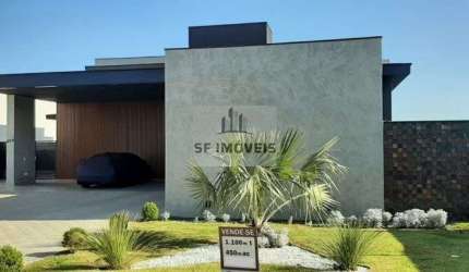 Excelente casa térrea de 450m², 4 suítes, à venda no Residencial Saint Patrick