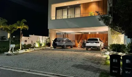Excelente sobrado de 351m², 3 suítes, à venda no Alphaville Nova Esplanada 1