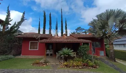 Casa em Condomínio para Locação em Teresópolis, Vargem Grande, 3 dormitórios, 1 suíte, 2 banheiros, 1 vaga
