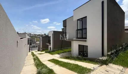 Casa em condomínio fechado com 3 quartos à venda na Rua Nossa Senhora do Rocio, 223, Santa Cândida, Curitiba por R$ 562.500