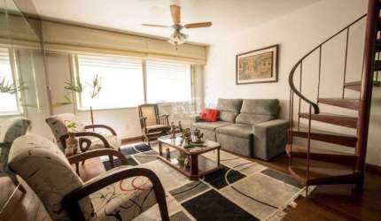 Cobertura para Venda - 237.88m², 3 dormitórios, sendo 1 suites, 2 vagas - Moinhos de Vento