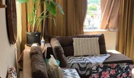 Apartamento semi mobiliado, 2 dormitórios, 1 suíte, 1 vaga, Bairro Vila Marcia