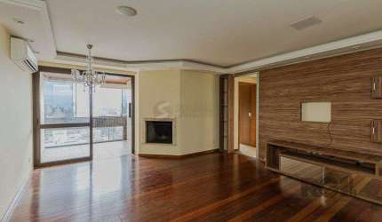 Vende-se excelente apartamento 3 quartos c/ suíte, 2 vagas, living com lareira, sacada e churrasqueira - 97m² - Auxiliadora
