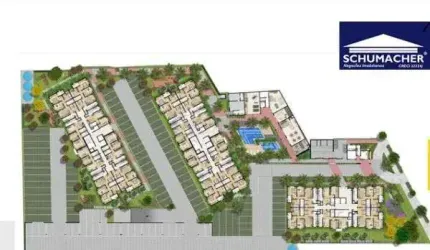 Apartamento para Venda - 56.81m², 2 dormitórios, sendo 1 suites, Cavalhada