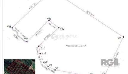 Area 6,69ha | Bairro Belem Velho