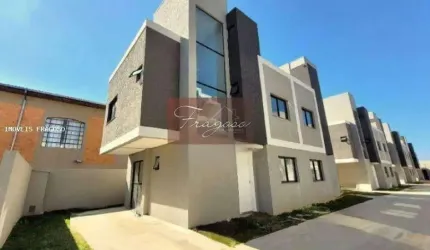 Sobrado para Venda em Curitiba, Uberaba, 3 dormitórios, 1 suíte, 3 banheiros, 2 vagas
