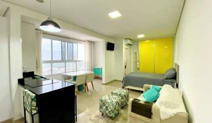Apartamento com 1 quarto para alugar na Vila Mogilar, Mogi das Cruzes , 43 m2 por R$ 3.500