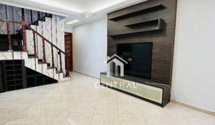 Sobrado com 3 dormitórios à venda, 136 m² por R$ 680.000,00 - Parque Continental I - Guarulhos/SP