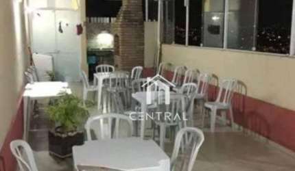 Apartamento Cobertura com 3 dormitórios à venda, 101 m² por R$ 600.000 - Cocaia - Guarulhos/SP