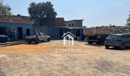 TERRENO 1.500m ( 60x25m ) - sendo 220m area construida = com 05 salas, sendo 01 com escritório e banheiro