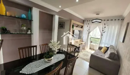 Apto com 3 dorms sendo 1 suíte, lazer completo, fica poucos minutos do Parque Bosque Maia! Macedo - Guarulhos/SP