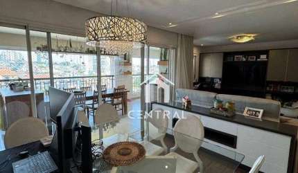 Apartamento com 3 dormitórios à venda, 137 m² por R$ 1.430.000,00 - Vila Rosália - Guarulhos/SP