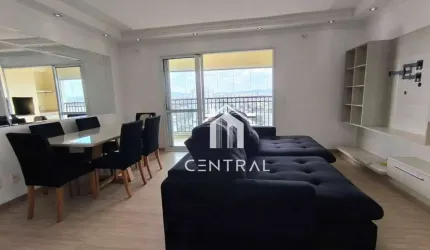 Apartamento com 3 dormitórios para alugar, 94 m² por R$ 5.488,95/mês - Centro - Guarulhos/SP