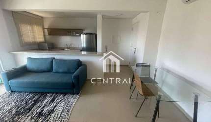 Flat mobiliado para alugar, 35 m² - Parque Campolim - Sorocaba/SP