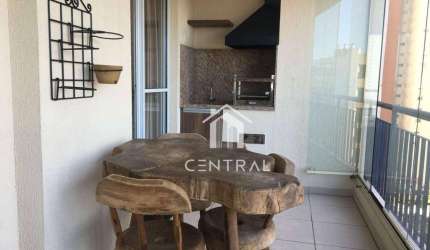 Apartamento para locação, 83m², 3 dormitórios sendo 1 suíte, Totalmente reformado, no Condomínio Essence, bairro Jardim Zaira - Guarulhos/SP