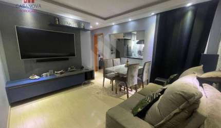 Apartamento com 2 dormitórios à venda, 48 m² por R$ 320.000,00 - Jardim São Carlos - Sorocaba/SP