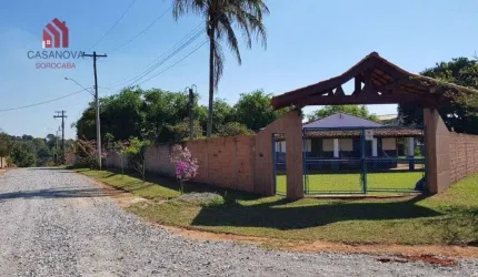 Chácara com 3 dormitórios à venda, 1845 m² por R$ 380.000,00 - Residencial Pomares - Araçoiaba da Serra/SP