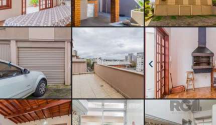 Cobertura, com 95m² privativos.vendo ou alugo!!! Andar inferior estão os dois dormitórios, um banheiro, living dois ambientes, cozinha e lavanderia. Aberturas novas, parte de baixo rebaixada em gesso.