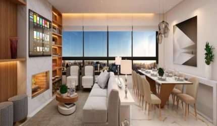 Apartamento de 2 de suítes, vista excepcional do 12º andar, no Bairro Auxiliadora. Viver em sintonia. É viver em um ambiente que inspira e expira bem-estar ao máximo, cercado de Sol, natureza e tranqu