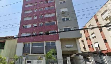 Apartamento de 42m² sendo 1 dormitórios com DUAS vagas, no Bairro Santo Antônio.&lt;BR&gt;&lt;BR&gt;Mobiliado, reformado, decorado, armários na cozinha, ar condicionado e churrasqueira. Salão de festa