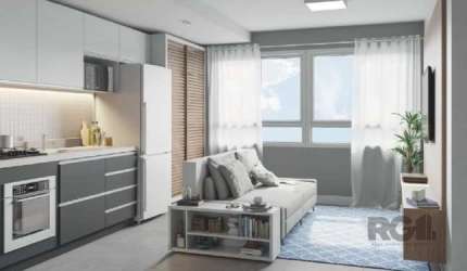 Apartamento em Canoas, novo e pronto para morar. Conta com 2 dormitórios, banheiro social, sala de estar, jantar e cozinha integradas, churrasqueira, espera para split e para aquecedor, medidores indi