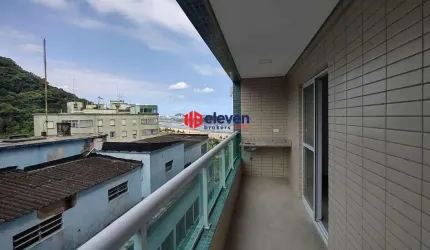 Apartamento com Sala Ampla e Varanda com Churrasqueira