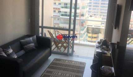 Apartamento Duplex, à venda, no Gonzaga, em Santos-SP