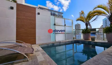 Cobertura à venda e permuta com Vista Mar, 289m², Ponta da Praia- Santos/SP.