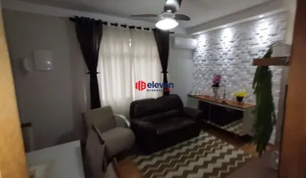 Apartamento no Gonzaga com 3 dormitórios, bem localizado pronto para morar.