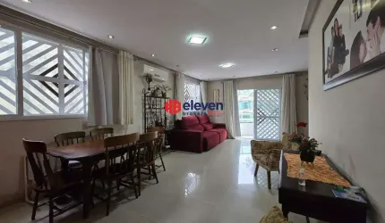 Casa sobreposta alta em Santos no Bairro Aparecida com 4 dormitórios
