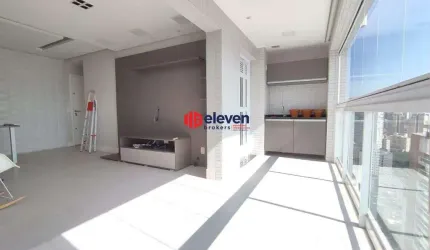 Apartamento para locação no Legend Residence, 02 dormitórios, 01 vaga de garagem, no coração do Gonzaga, Santos-SP.