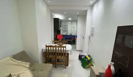 Apto todo reformado e mobiliado - 2 dormt - 1 suíte - 60mts - Centro