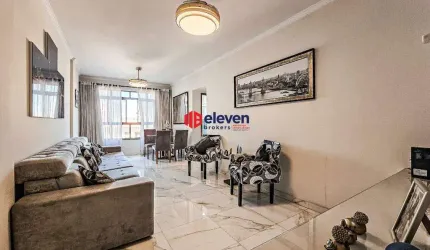 Amplo Apartamento Reformado no Embaré – 92m² com 2 Dormitórios e Vaga de Garagem!