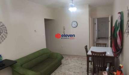 Apartamento à venda, 1 quarto, 1 vaga, Gonzaga - Santos/SP