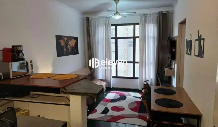 Apartamento FLAT Venda 01 Dormitório | 40m² | Mobiliado | 1 Vaga | Frente Mar | Itararé | São Vicente