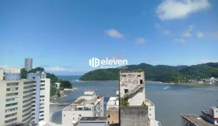Apartamento andar alto vista mar- Itararé/São Vicente