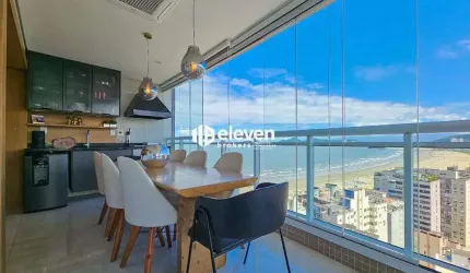 Apartamento no Boqueirão, 2 suítes, vista para o mar 2 vagas e lazer completo.