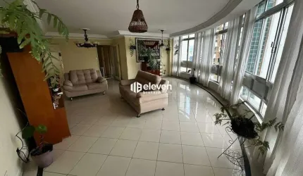 Apartamento Venda 03 Dormitórios (1 Suíte) | 221m² | Andar Alto com Vista para o Mar | 50m da Praia | Gonzaga | Santos