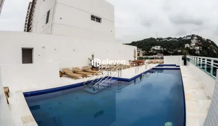 Apartamento para Alugar, 02 Dormitórios, 01 Vaga, Lazer Completo, 80 metros do mar!