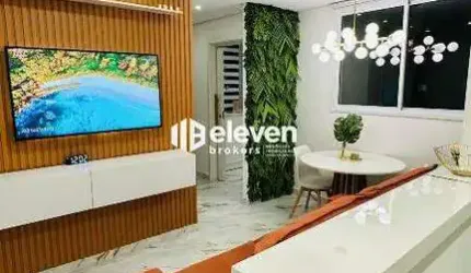 Apartamento Venda 02 Dormitórios | 46m² | Reformado | Jardim Castelo | Santos