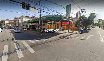 Posto de Gasolina com Estrutura Ativa à Venda | Esquina Estratégica no Embaré – Santos/SP