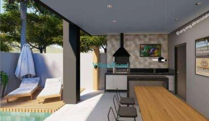 Casa com 3 dormitórios à venda, 229 m² por R$ 1.480.000,00 - Recanto dos Eucaliptos - São José dos Campos/SP