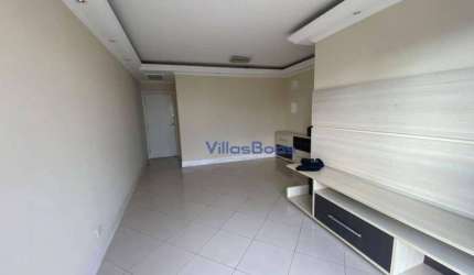 Apartamento com 2 dormitórios para alugar, 89 m² por R$ 4.172,62/mês - Jardim Aquarius - São José dos Campos/SP