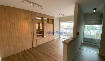 Apartamento com 1 dormitório para alugar, 51 m² por R$ 5.284,50/mês - Jardim Aquarius - São José dos Campos/SP