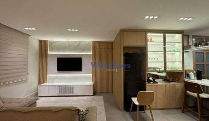 Apartamento 114m² Mobiliado com 3 dormitórios à venda, 114 m² por R$ 1.680.000 - Jardim Aquarius - São José dos Campos/SP